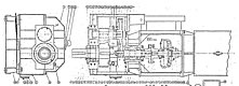 EF-H形　ギヤードモータ　内部構造図（E26～E41)