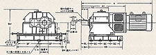 EF-H形　ギヤードモータ　外形寸法表（E９～E２７）